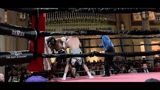 Saturday Night’s KO by Danny Bodish! Short, sweet punches are key – no looping, no wild swings.