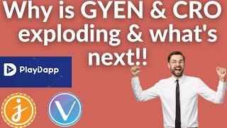 Why GYEN and CRO are exploding and what coin is next!! Market Data