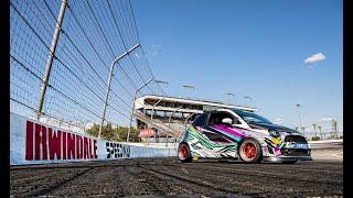 Widebody Fiat 500 Abarth at Irwindale Speedway