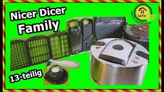 NEU Nicer Dicer FAMILY SoFie Haushalt Unperfekt Perfekt