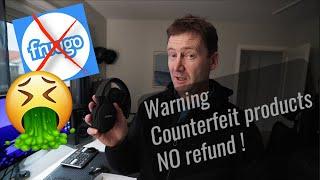 Fruugo sells counterfeit products with no chance for refund. -UPDATED 2023-02-27