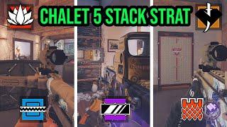 Champion Chalet 5 Stack Strat To Win Every Time - Rainbow Six Siege