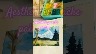 Painting On Smallest Canvas #shorts #paintingtechniques #canvaspainting #artvlog