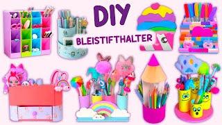 8 DIY-IDEEN FÜR BLEISTIFTHALTER - WIE MAN EINEN BLEISTIFTHALTER HERSTELLT - SÜSS UND EINFACH