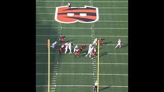 Jerome Ford rushes for a 66-yard Gain vs. Cincinnati Bengals