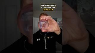 Lenses Form Upside-Down Images!