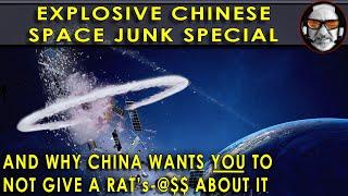 Chinese booster explodes in Low Earth Orbit!!  New cloud of debris threatens Starlink and ISS!