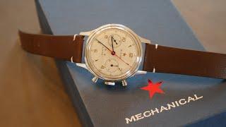 Seagull 1963 Red Star || Dieser erschwingliche mechanische Chronograph gehört in jede Sammlung!