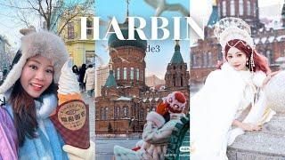 Wearing Princess Dress in Harbin & Eating Giant Ice-Cream! | Fancie in Shanghai Ep.54