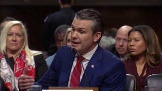 Sen. Mark Kelly confronts Pete Hegseth over past drinking record