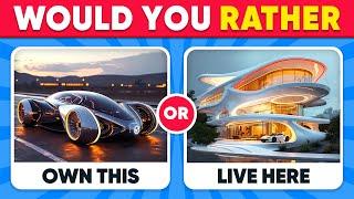 Would You Rather - Futuristic Luxury Life Edition  Daily Quiz