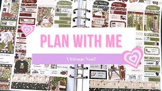 Plan With Me  Vintage Noel (Scribble Prints Co)