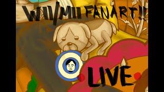 LIVE Mii fanart drawing!
