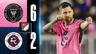 Inter Miami 6-2 New England | Resumen | MLS 2024