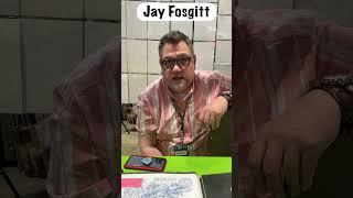 What  music does Jay Fosgitt listen to when creating #comicbooks  #comicconvention