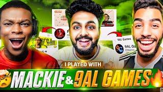 I PLAYED WITH 9AL GAMES & MACKIE PES HD  | YOUTUBERS 3 v 3 CO - UP BATTLE | DREAMS DO  COME TRUE️