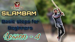 Silambam Basic Steps | Lesson - 4 | சிலம்பாட்டம் | Online Training | Bo Staff Learning |  Beginners