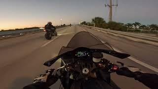 Three R1's Cruising At 170+ MPH