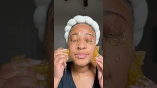 Honey Comb Facial  #skincare #skincaretips #honeycomb #honeyfacial #healthyskin #glowyskin