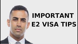 E-2 Visa Tips: How to Start Your Business Prior to E-2 Visa Approval