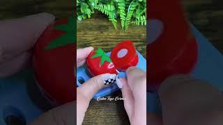 Toy and real fruits! | ASMR Videos (no talking) #asmrvideos #foodtoys #fruittoy #asmrfruits