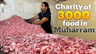 Charity of more than 3000 food for Muharram