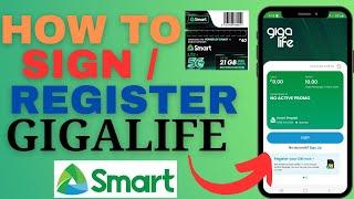 HOW TO REGISTER GIGALIFE APP | STEP BY STEP TUTORIAL