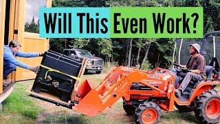 Will this EVEN WORK!? // Heating our OFF GRID Yurt (Part 1) - Ep. 9