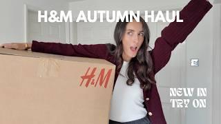 H&M AUTUMN 2024 HAUL  AUTUMN TRENDS | NEW IN | FALL FASHION | TRY ON WITH ME