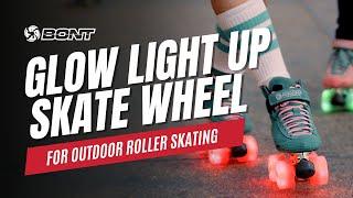 BONT Glow LED Luminous Light Up Outdoor Roller Skate Wheel