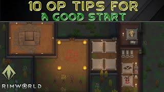 10 OP TIPS FOR A GOOD START Rimworld ANOMALY Guide Tutorial