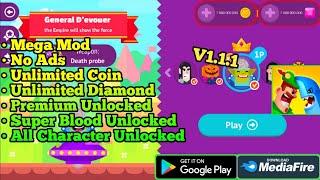 Ultimate Bowmasters Mod Apk Terbaru Unlock All Character - Unlimited Coin