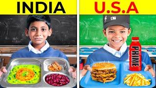 School Lunches and Things in Different Countries