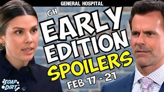 General Hospital Early Edition Spoilers Feb 17-21: Kristina Goes Crazy and Drew is Furious! #gh