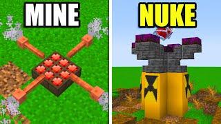 10 Crazy Ways To Make a Bomb in Minecraft!