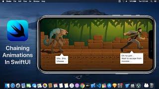 SwiftUI Chaining Animations - Custom Animations Using SwiftUI - SwiftUI Tutorials