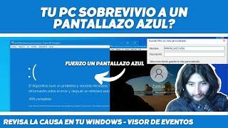 Está OPCIÓN en WINDOWS te dice la CAUSA de un PANTALLAZO AZUL - EXPERIMENTO en VIRTUAL BOX | GUIA