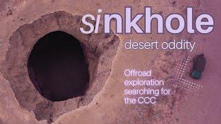 Scariest looking SINKHOLE I've ever spotted | Off-Roading & Backcountry Exploration to the CCC Camp