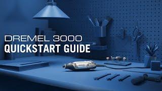 Dremel 3000 QuickStart guide