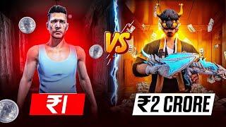 ₹1 vs ₹2,00,00,000 ID Collection in Free Fire!!!  - Gaming with Raahim