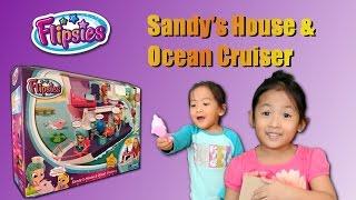 Flipsies Sandy's House & Ocean Cruiser Vtech Kids toy with pet dolphin kidsbeekids