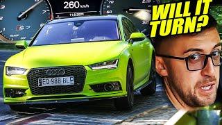 Fighting AudiSteer in 650hp Audi S7! // Nürburgring