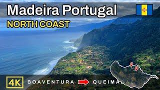 Madeira 4K - Scenic Drive Through Lush Mountains | Ilha da Madeira, Portugal Driving Tour