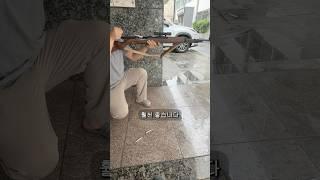탄피도 금속이야? 더 리얼한 배그 저격(아카데미 장난감 총, kar98k) 소총??!! #배틀그라운드 #kar98k #금속탄피 #아카데미