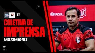  AO VIVO - Entrevista coletiva  com  Anderson Gomes  pós jogo:  Bahia x Atlético Goianiense