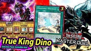 BYE EXTRA DECK! True King Dino DECK | Master Duel RANKED