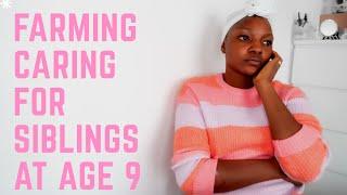 TRUE STORY OF MY LIFE GROWING UP AS AN AFRICAN CHILD | FARMING AT AGE 9 AND CARING FOR SIBLINGS 