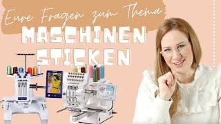 Welche Sticksoftware nutze ich //Tips für Schriften //Welche Maschine empfehle ich //Vlies für Bodys