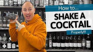 How to SHAKE A COCKTAIL | Bartending Basics & Beginner Home Bar Essentials | Drinkstuff