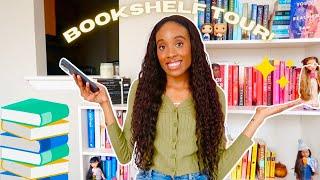 BOOKSHELF TOUR! | It won’t stay like this for long, but let’s have FUN & explore my shelves, lol